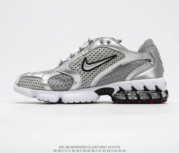超值人氣 Nike AIR ZM SPIRIDON CG 2 斯图西 复古 新款 男鞋 女鞋 灰色