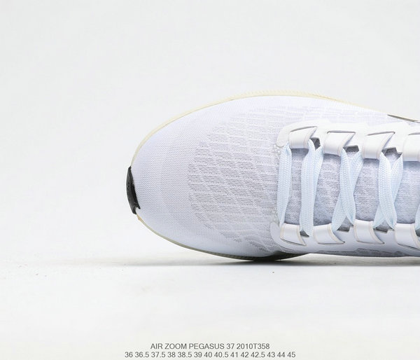特價下殺 Nike Zoom Pegasus 37 登月 37 網面 透氣 緩震 疾速 跑鞋 男女鞋 白黑