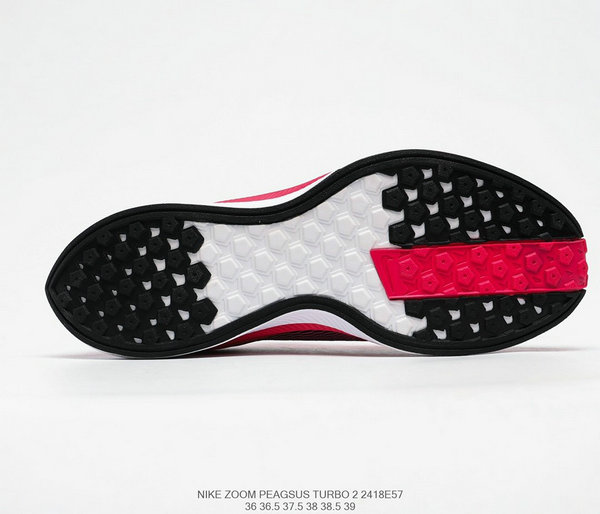 品質保證 Nike Zoom Pegasus Turbo 2 CR 飛馬 2代 超輕 網面 跑步鞋 休閑 運動鞋 黑紅 女鞋
