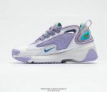 Nike Zoom +2K Sneaker Zoom 2000復古 百搭 老爹 慢跑鞋 白紫 女鞋