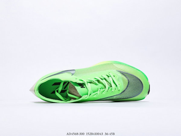 Nike ZoomX Vaporfly Next% 馬拉松 跑步鞋 熒光綠白 男女
