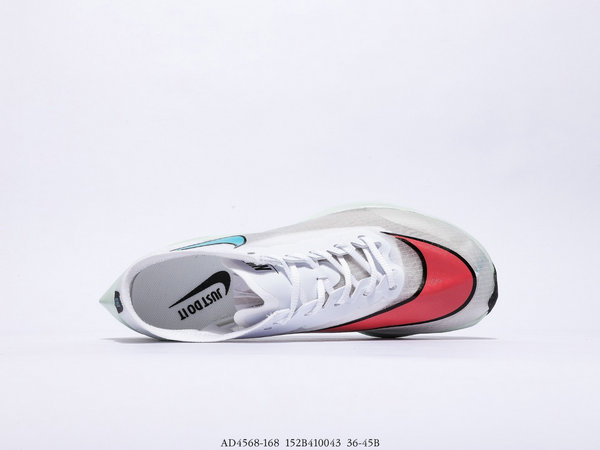 Nike ZoomX Vaporfly Next% 馬拉松 跑步鞋 男女 白綠