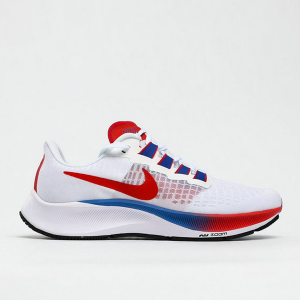 最夯商品 Nike ZOOM AIR Pegasus 37 登月 37 馬拉松 緩震 疾速 跑鞋 男鞋 白紅藍