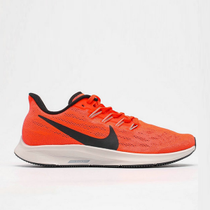 新品上架 Nike Air Zoom Pegasus 36 針織 透氣 登月36代 迅疾 馬拉松 穩固 跑鞋 男鞋 橘黑