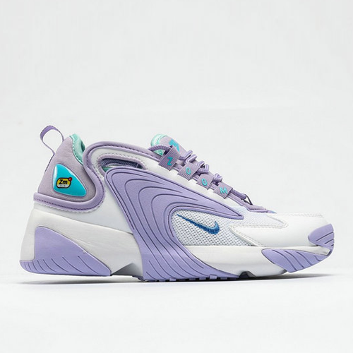 新款上架 Nike Zoom +2K Sneaker Zoom 2000復古 百搭 老爹 慢跑鞋 白紫 女鞋