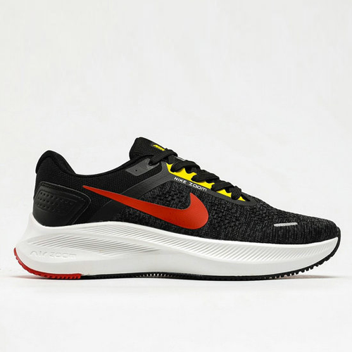 新款熱銷 Nike 2021年 新款 男子 AIR ZOOM STRUCTURE 23 跑步鞋 黑紅