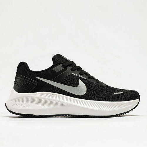 新款熱銷 Nike 2021年 新款 男女 AIR ZOOM STRUCTURE 23 跑步鞋 黑白