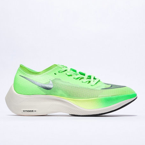 新款上架 Nike ZoomX Vaporfly Next% 馬拉松 跑步鞋 熒光綠白 男女