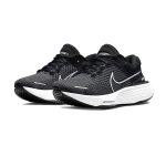 Nike ZoomX Invincible Run Flyknit 2 低幫跑步鞋透氣緩震運動鞋 黑白