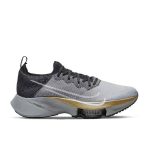 Nike Air Zoom Tempo NEXT% Flyknit 緩震馬拉松競速跑步鞋低幫訓練鞋 男款 灰色